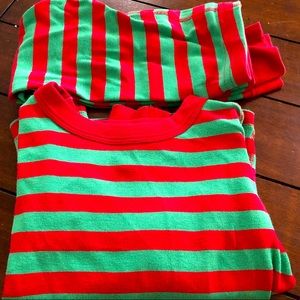 Hannah Andersson striped PJs
